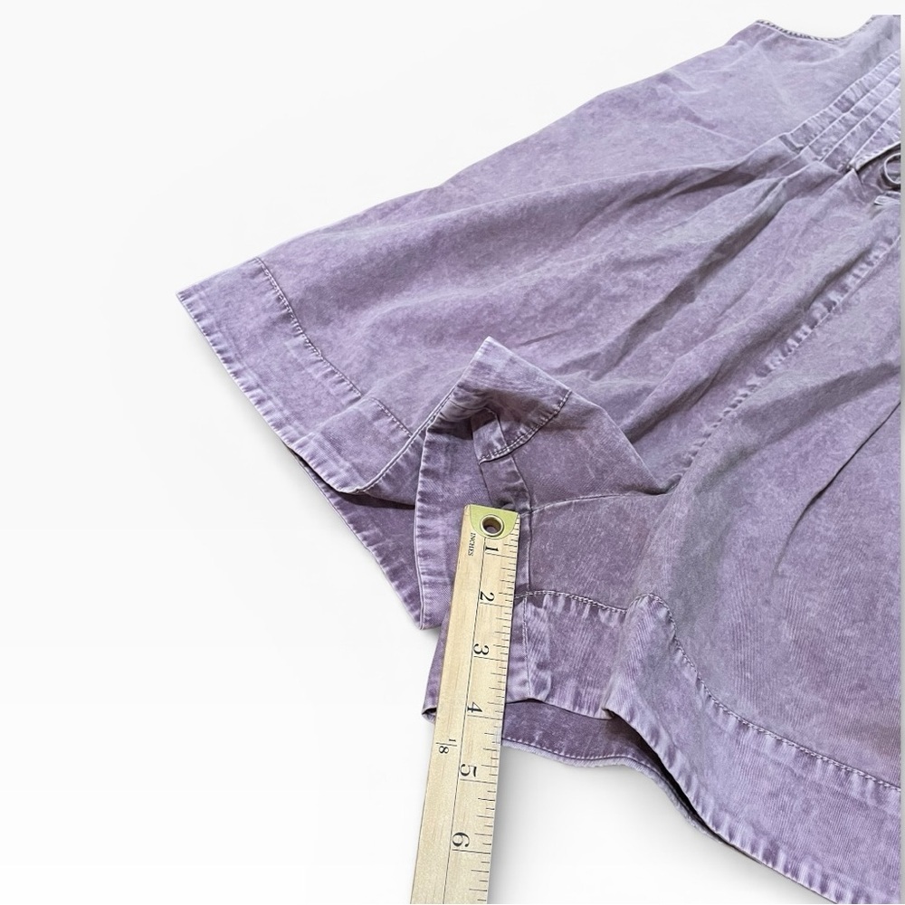 Purple Sleeveless Romper Size M - Picture 4 of 7